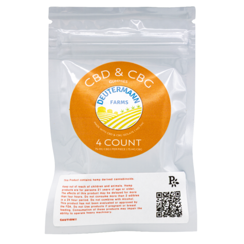 Deuterman Farms – CBD + CBG Gummies