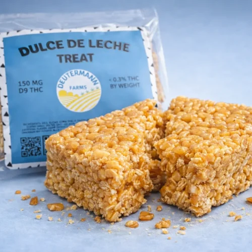 Deutermann Farms dulce de leche 150mg Delta-9 THC cereal treat