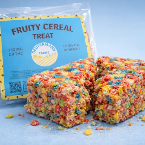 Deutermann Farms fruity cereal 150mg Delta-9 THC treat
