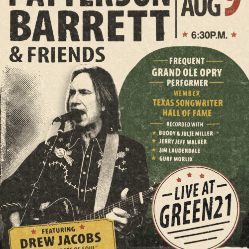 The Green Room Sessions #001 | Patterson Barrett & Friends